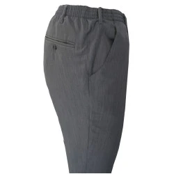 Elastische taille Pantalon | Licht grijs