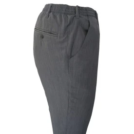 Elastische taille Pantalon | Licht grijs