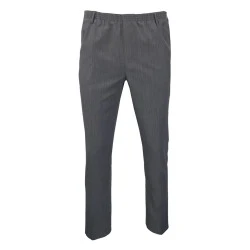 Elastische taille Pantalon | Licht grijs