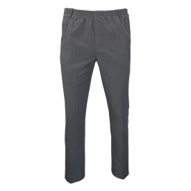 Elastische taille Pantalon | Licht grijs