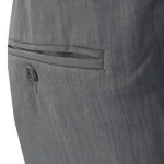 Elastische taille Pantalon | Licht grijs  | www.pietkoopmans.nl