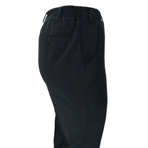 Elastische taille Pantalon| Blauw