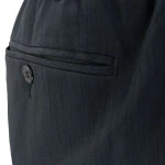 Elastische taille Pantalon| Blauw  | www.pietkoopmans.nl