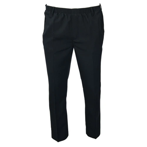 Elastische taille Pantalon | Donkergrijs | www.pietkoopmans.nl