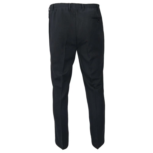 Elastische taille Pantalon | Donkergrijs | www.pietkoopmans.nl