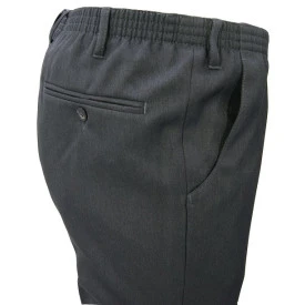 Elastische taille Pantalon | Donkergrijs