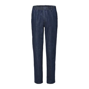 Piet Elastische Taille Broek | Denim Donkerblauw