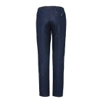Piet Elastische Taille Broek | Denim Donkerblauw | www.pietkoopmans.nl
