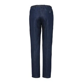 Piet Elastische Taille Broek | Denim Donkerblauw