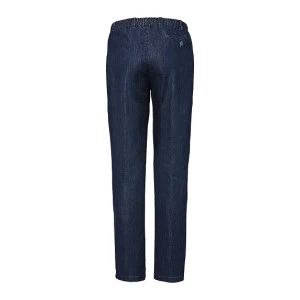 Piet Elastische Taille Broek | Denim Donkerblauw