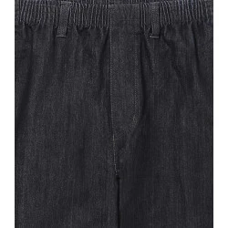 Elastische taille broek | Antraciet