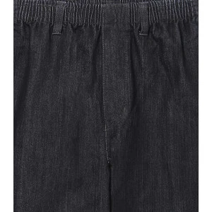 Elastische taille broek | Antraciet