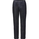 Elastische taille broek | Antraciet denim | www.pietkoopmans.nl