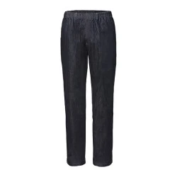 Elastische taille broek | Antraciet