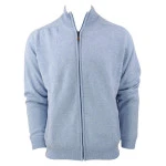 Osborne Windblock Vest Lamswol | Babyblue | www.pietkoopmans.nl