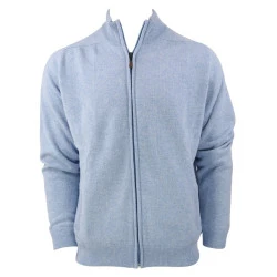 Osborne Windblock Vest Lamswol | Babyblue