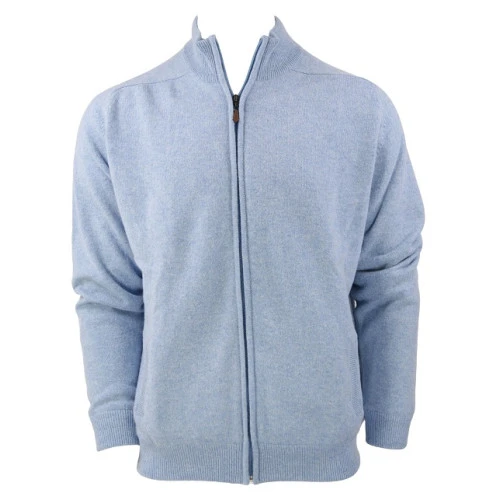 Osborne Windblock Vest Lamswol | Babyblue | www.pietkoopmans.nl