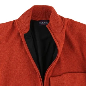 Osborne Windblock Vest Lamswol | Brique
