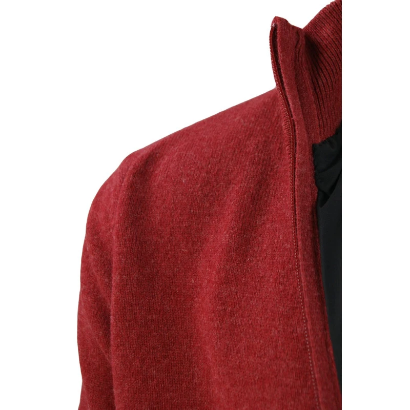 Osborne Windblock Vest Lamswol | Poppy | www.pietkoopmans.nl