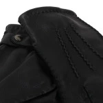 Hertenleer Handschoen | Zwart | www.pietkoopmans.nl