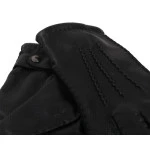 Hertenleer Handschoen | Zwart | www.pietkoopmans.nl