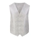Paisley Gilet | Zilver Grijs | www.pietkoopmans.nl