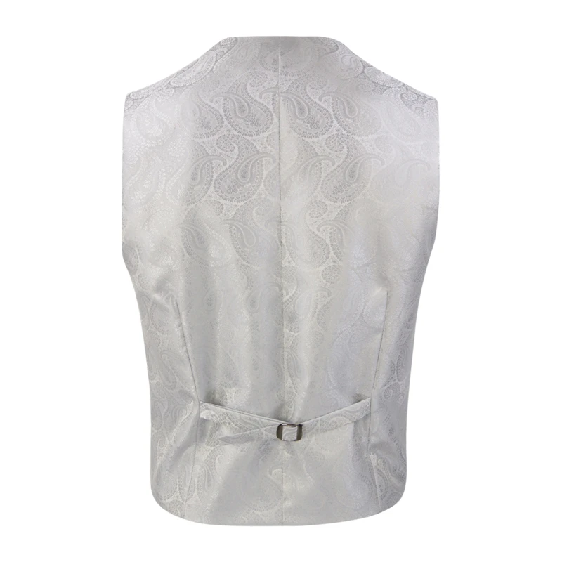 Paisley Gilet | Zilver Grijs | www.pietkoopmans.nl