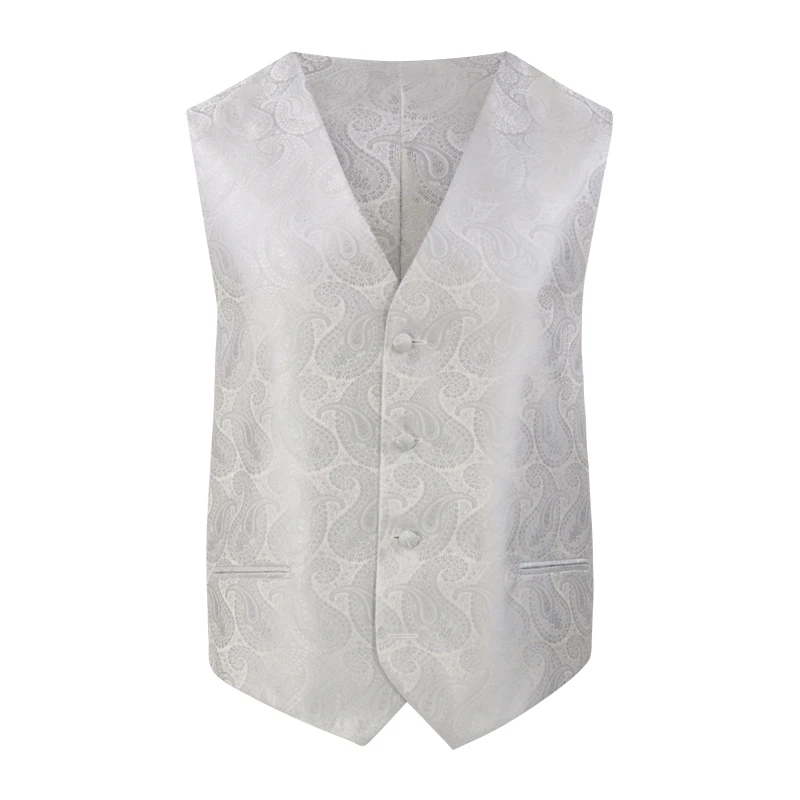 Paisley Gilet | Zilver Grijs | www.pietkoopmans.nl