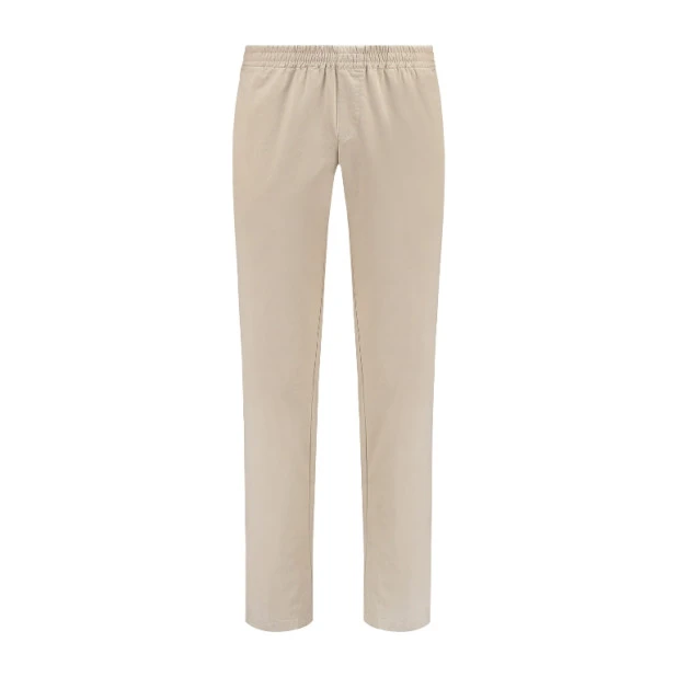 Piet Elastische Taille Broek | Beige Zomer | www.pietkoopmans.nl