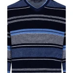 Pastunette Badstof Pyjama | Blauw Gestreept | www.pietkoopmans.nl