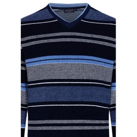 Pastunette Badstof Pyjama | Blauw Gestreept