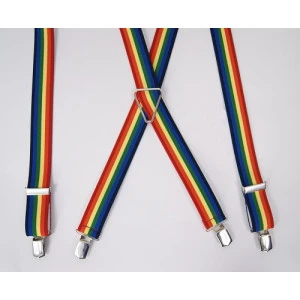 Bretels Metal X | Regenboog