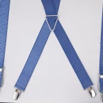 Bretels Metal X | Blauw Reflect | www.pietkoopmans.nl