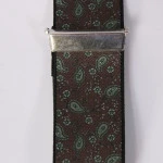 Bretels Metal X | Bruin Groen Paisley | www.pietkoopmans.nl