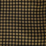Zijden Choker | Zwart Goud Print | www.pietkoopmans.nl