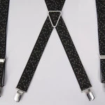 Bretels Metal X | Antra Groen Paisley | www.pietkoopmans.nl