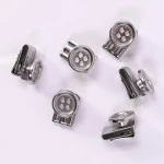 Clip On Buttons | Zilver | www.pietkoopmans.nl