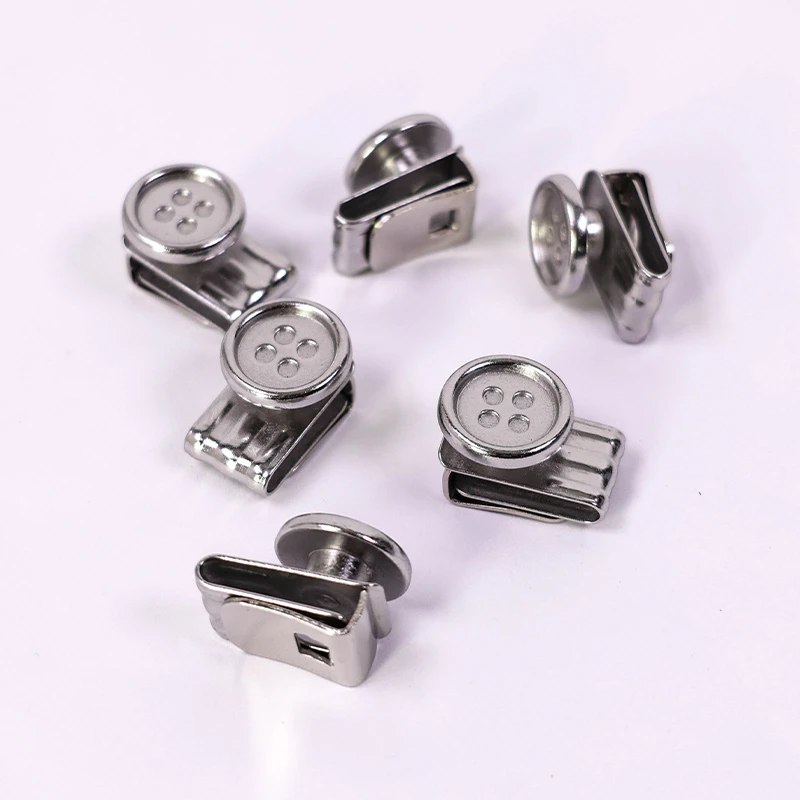 Clip On Buttons | Zilver | www.pietkoopmans.nl