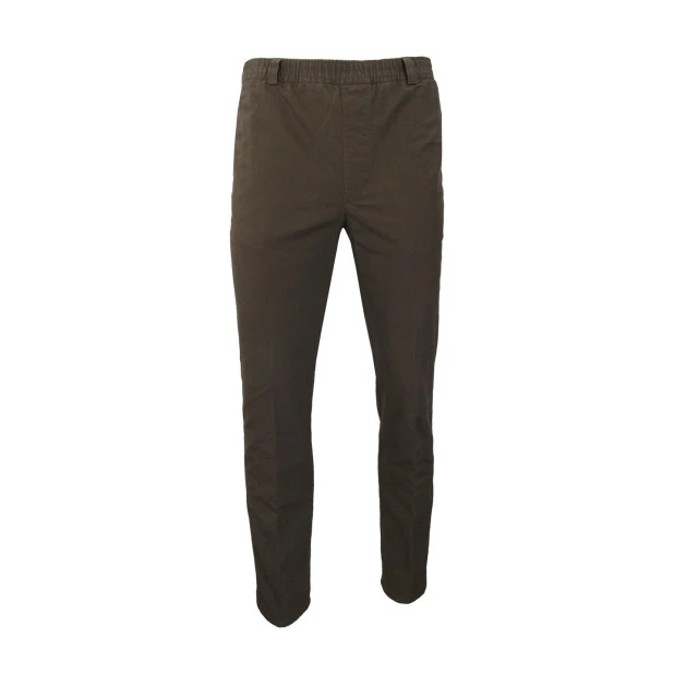 Elastische Thermo Broek | Tiel Khaki | www.pietkoopmans.nl