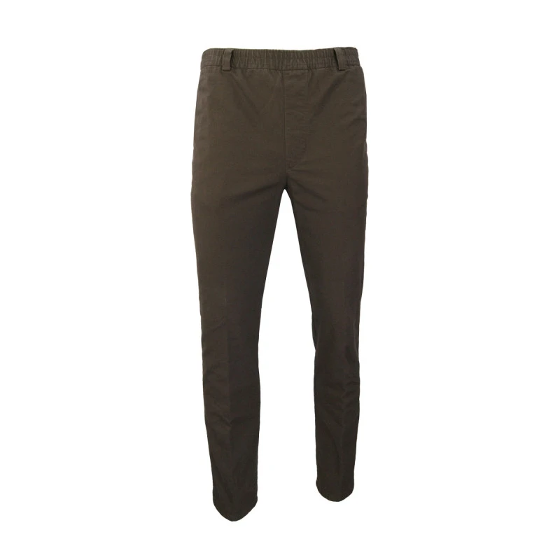 Elastische Thermo Broek | Tiel Khaki | www.pietkoopmans.nl