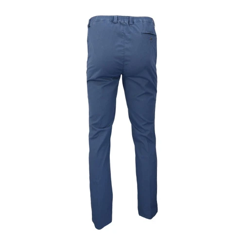 Elastische Taille Broek | Katwijk Blauw | www.pietkoopmans.nl