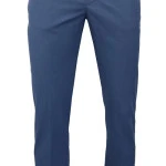 Elastische Taille Broek | Katwijk Blauw | www.pietkoopmans.nl