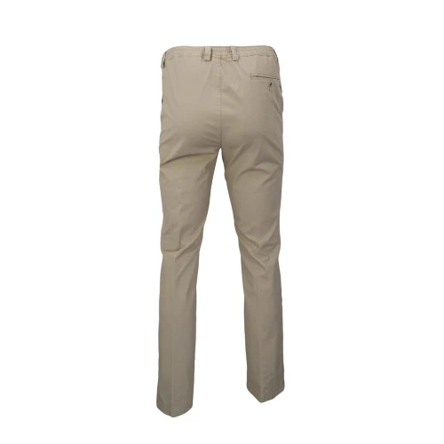 Elastische Taille Broek | Katwijk Beige | www.pietkoopmans.nl