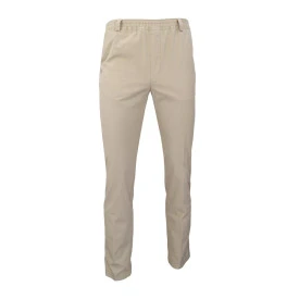 Elastische Taille Broek | Katwijk Beige