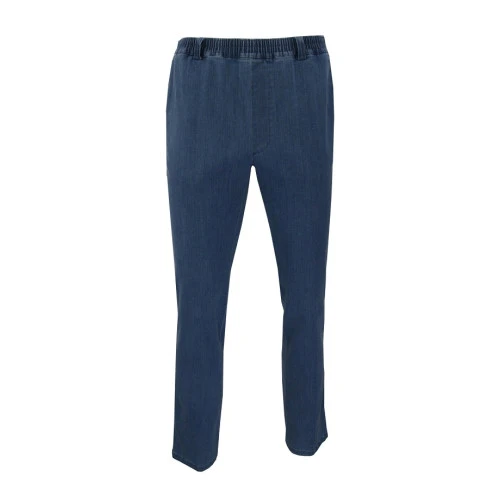 Elastische Taille Broek | Extra lang Geleen Licht | www.pietkoopmans.nl