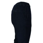 Elastische Taille Broek | Extra Lang Geleen Donker | www.pietkoopmans.nl