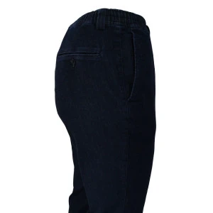 Elastische Taille Broek | Extra Lang Geleen Donker
