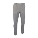 Piet Elastische Taille Broek | Hoorn Grijs | www.pietkoopmans.nl