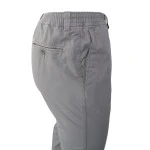 Piet Elastische Taille Broek | Hoorn Grijs | www.pietkoopmans.nl