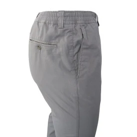 Piet Elastische Taille Broek | Hoorn Grijs